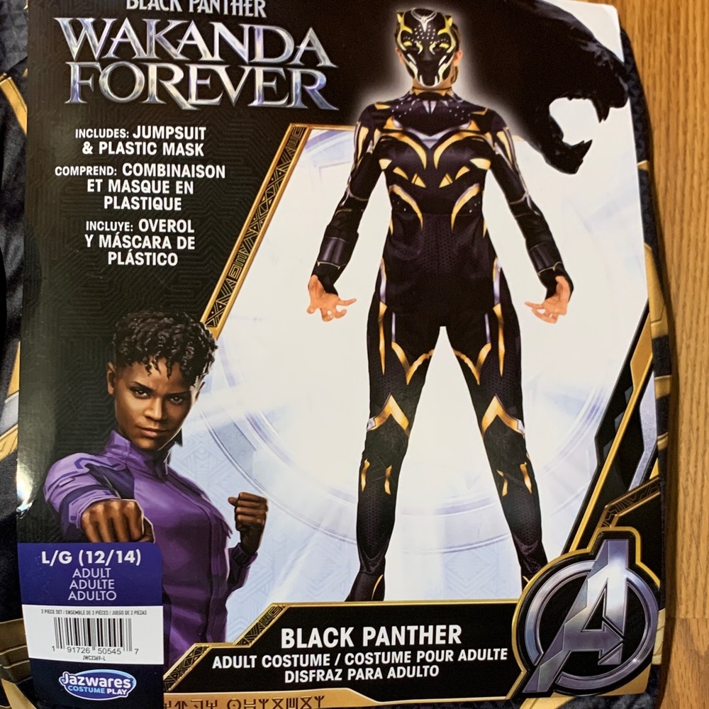Black Panther Wakanda Forever Adult Costume